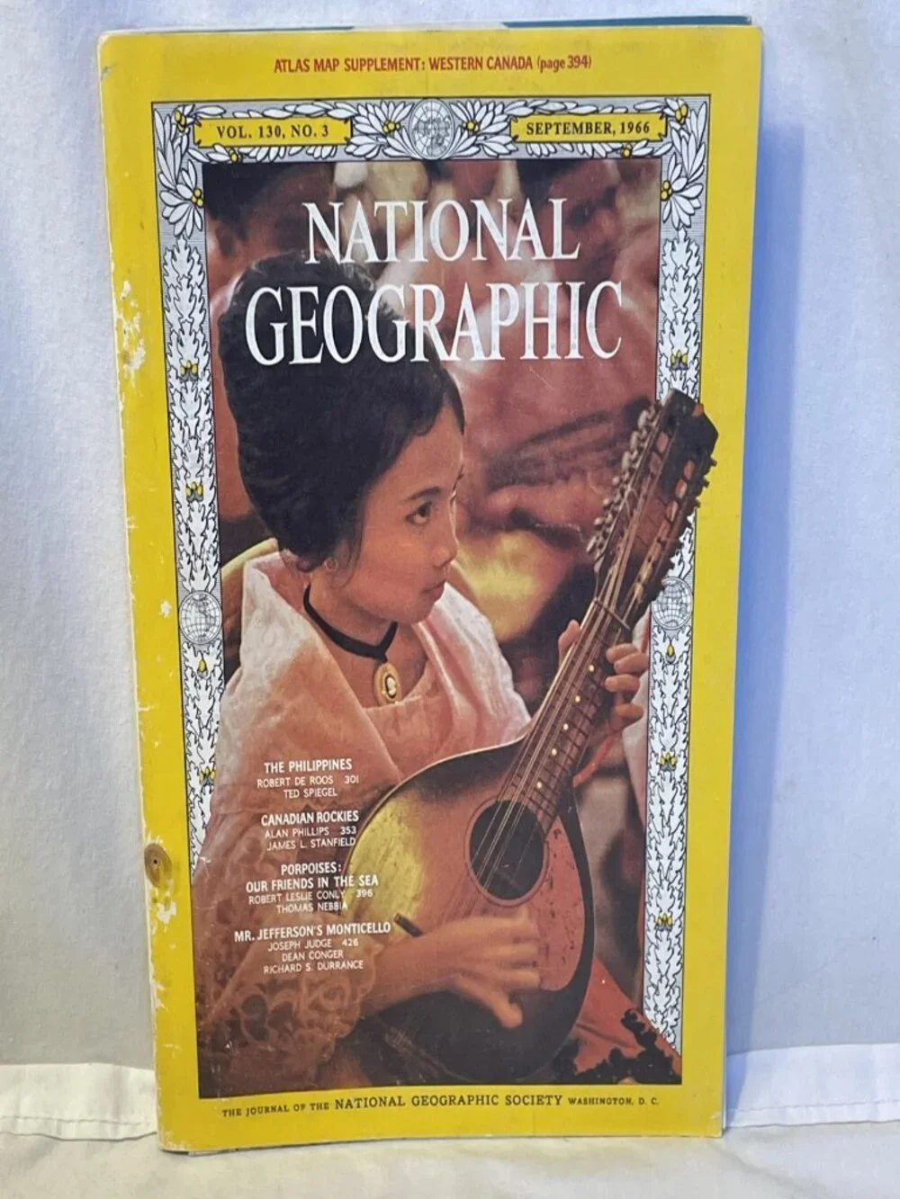 National Geographic supplemental map